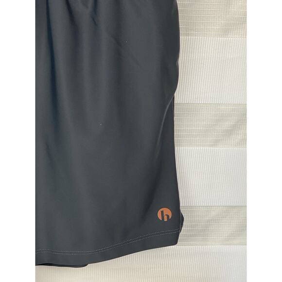 Honey Mark XL Black Swim Romper NWT Beach To Lunch Quick Dry - Picture 5 of 5